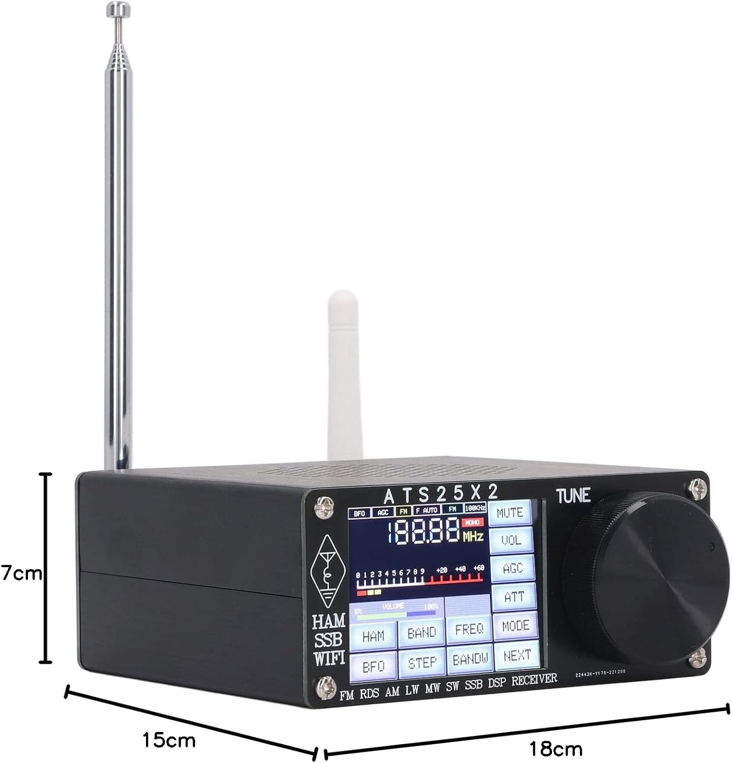 ATS25X2 Full Band Radio Receiver