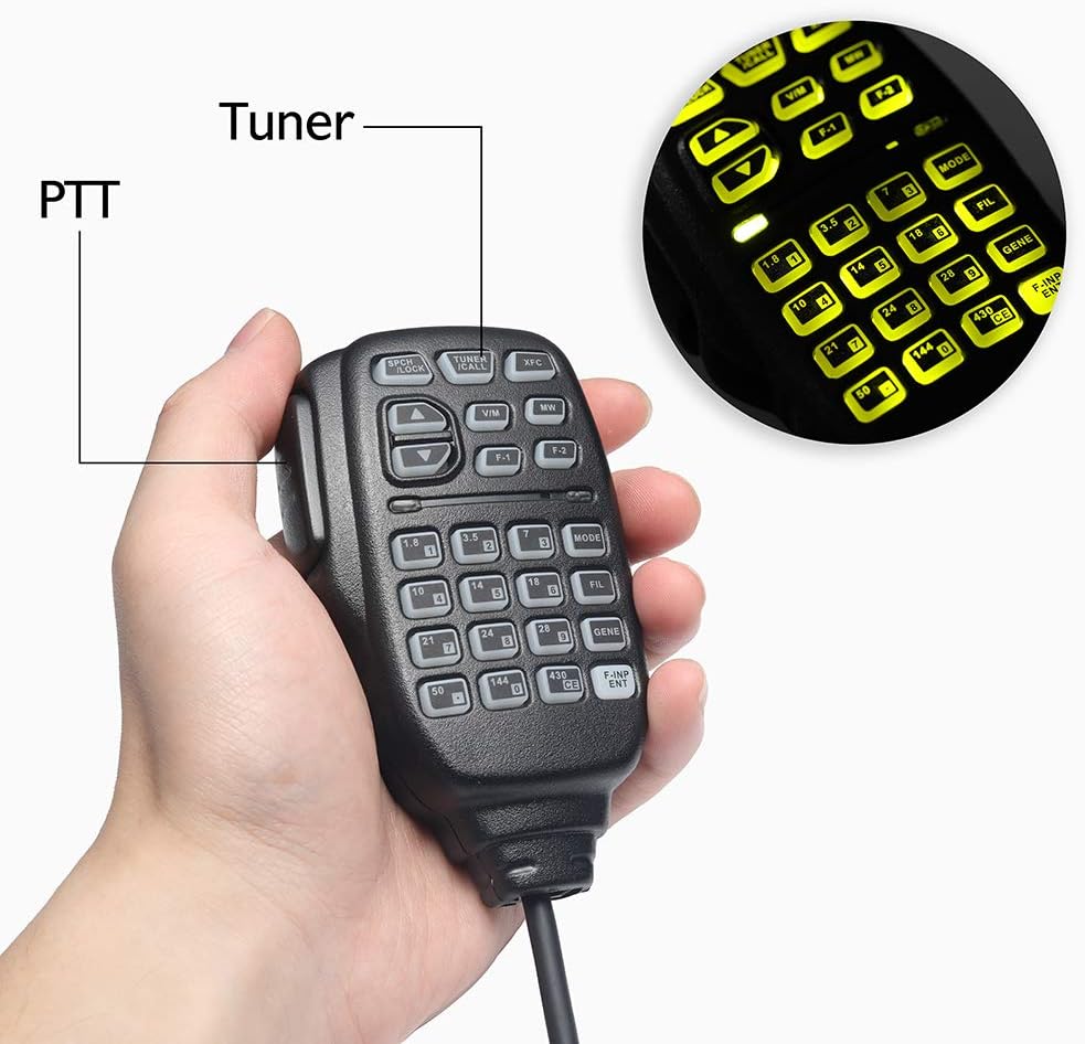 Xiegu G90 HF Transceiver HF Radio 20W SSB/CW/AM/FM SDR